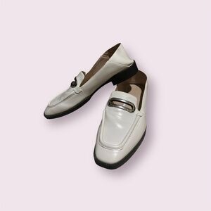 Charles & Keith Metal Accent Step Back loafer